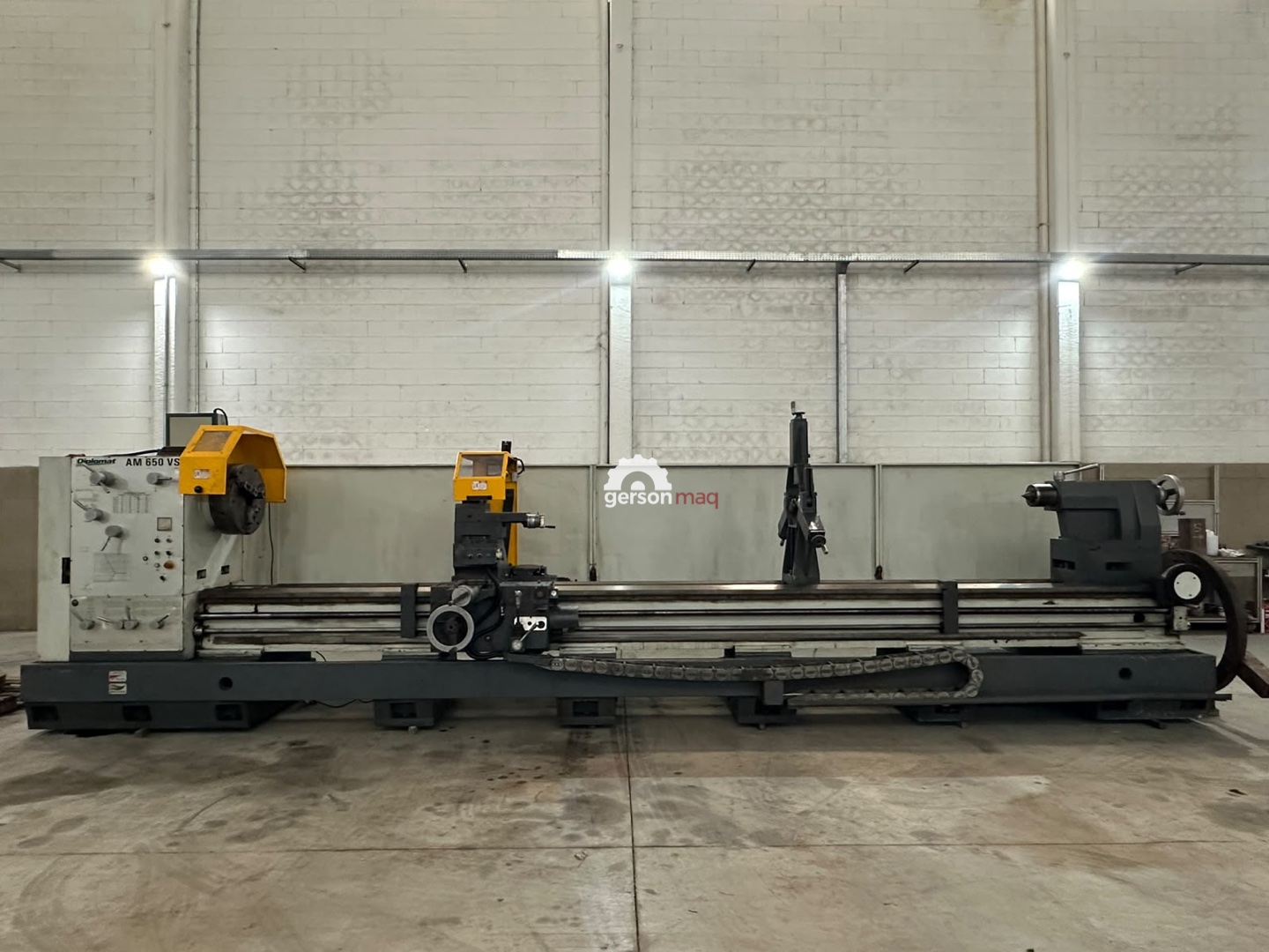 TORNO MECANICO NARDINI AMERICA 650 VS - 1300 x 6000 MM - IMPECÁVEL